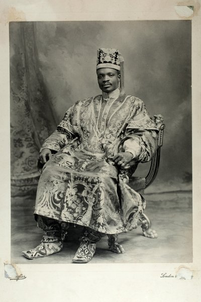 Ladapo Samuel Ademola, Later the 7th Alake of Abeokuta, England by Louis Adolph Langfier